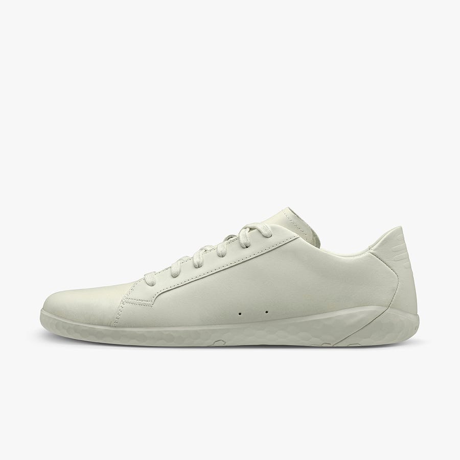 White Women's Vivobarefoot Geo Court II Casual Shoes | Philippines 0201LISH